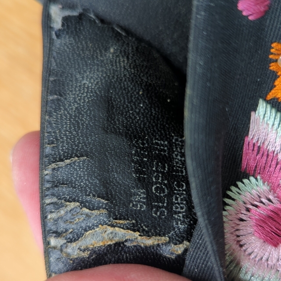 Hush Puppies Embroidered slides sandals Size 9 - Picture 5 of 7